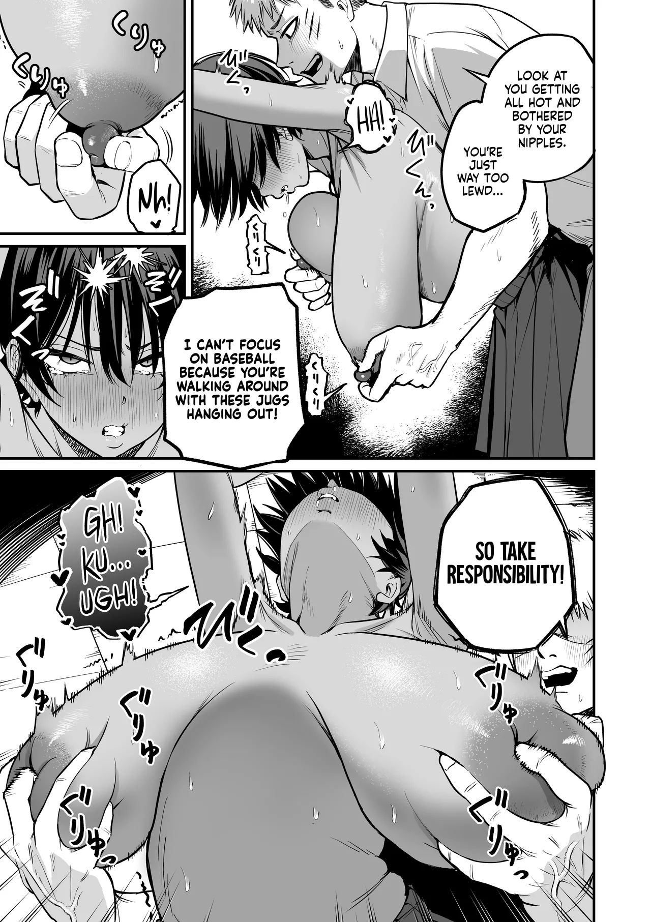 Hentai Manga Comic-I Found the Grumpy, Brown-Skinned Baseball Manager's Weakness-Read-20